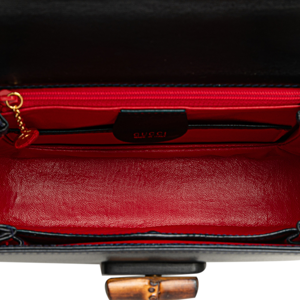 Pre-Loved Gucci Calfskin Bamboo Night - Picture 4 of 12